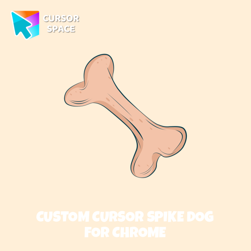 Custom Cursor Spike Dog For Chrome
